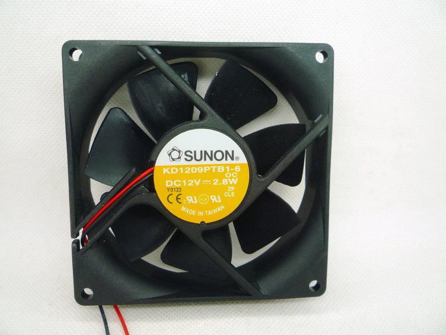 Sunon Kd1209Ptb1-6 Fan Assy Dc12V 2.8W Oc 2-Wire