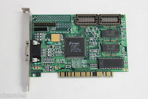 Video card PCI, KY2-JAX-TVGA57, TRIDENT TGUI9680-1, (b.8D)