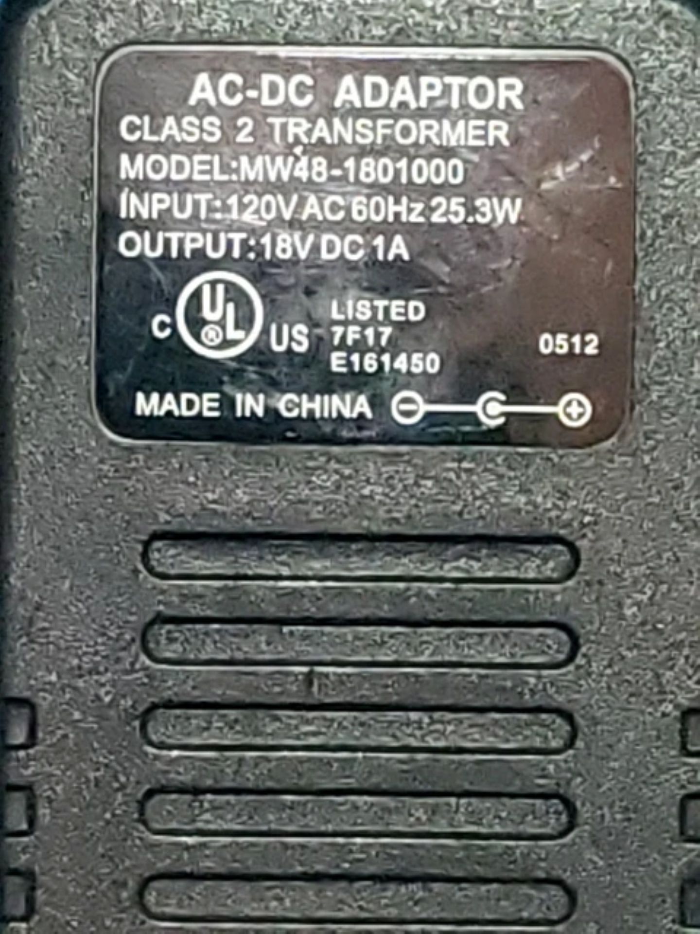 Adapter Zyxel mw48-1801000 16W