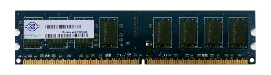 NANYA MEM 1GB PC2-4200 DDR2 533MHZ PC 4200U 128X64 8 240 2RX8