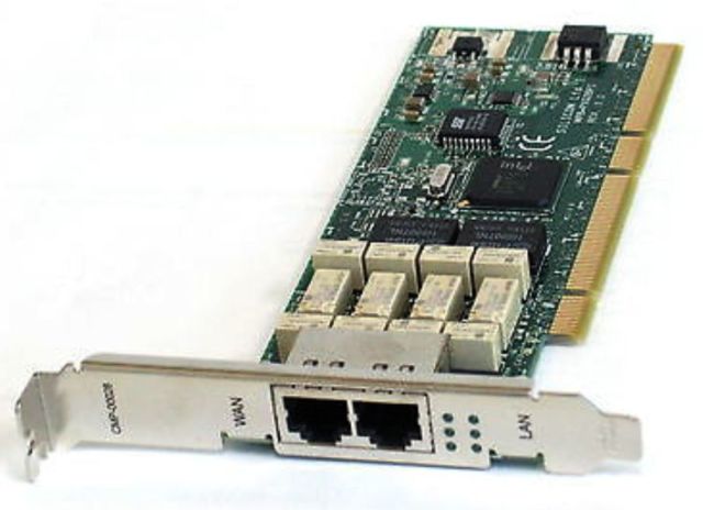 Dual Port Copper Gigabit Ethernet PCI-X Bypass Server Adapter