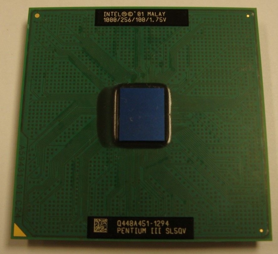 Sl5Qv Intel Cpu 1Ghz 100Mhz 256K Cache Socket 370 Cpu