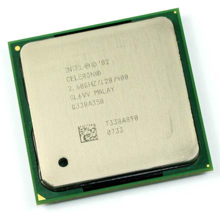 Intel Sl6Vv Celeron 2.6Ghz Cpu - 128Kb Cache, 400Mhz Fsb - Socket 478