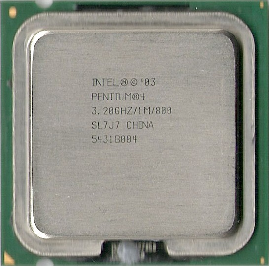 SL7J7 Intel Pentium 4 540 3.2GHz 800MHz FSB 1MB LGA 775
