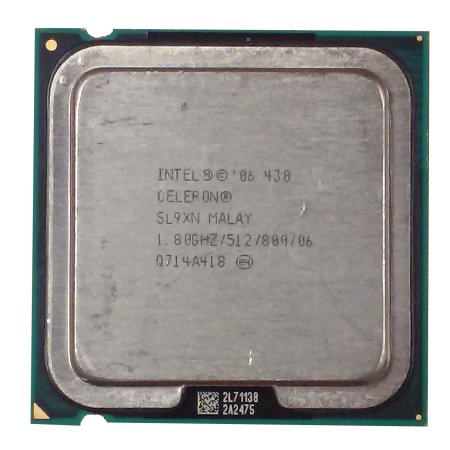 Intel Celeron Single Core Processor 430 1.8Ghz 512Kb L2 Cache 80