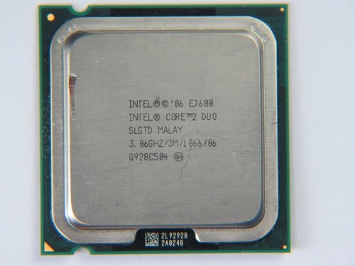 Intel Core 2 Duo E7600 3.06GHz 3MB 1066MHz SLGTD LGA 775 Desktop Processor