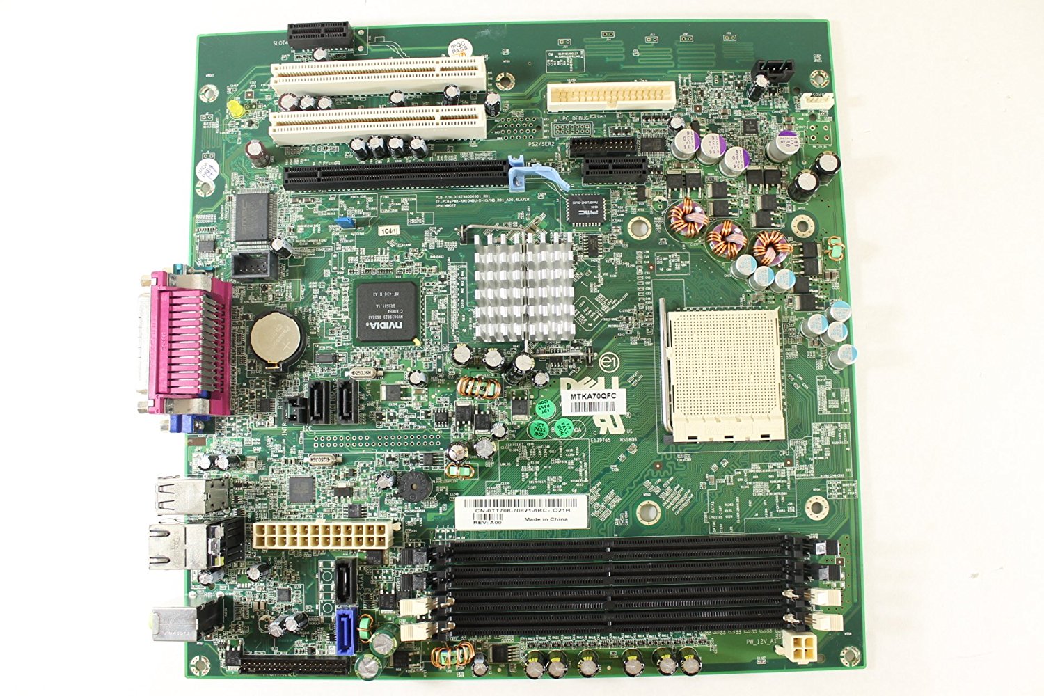 Tt708 Dell Motherboard System Board for Optiplex 740 Mini Tower Smt