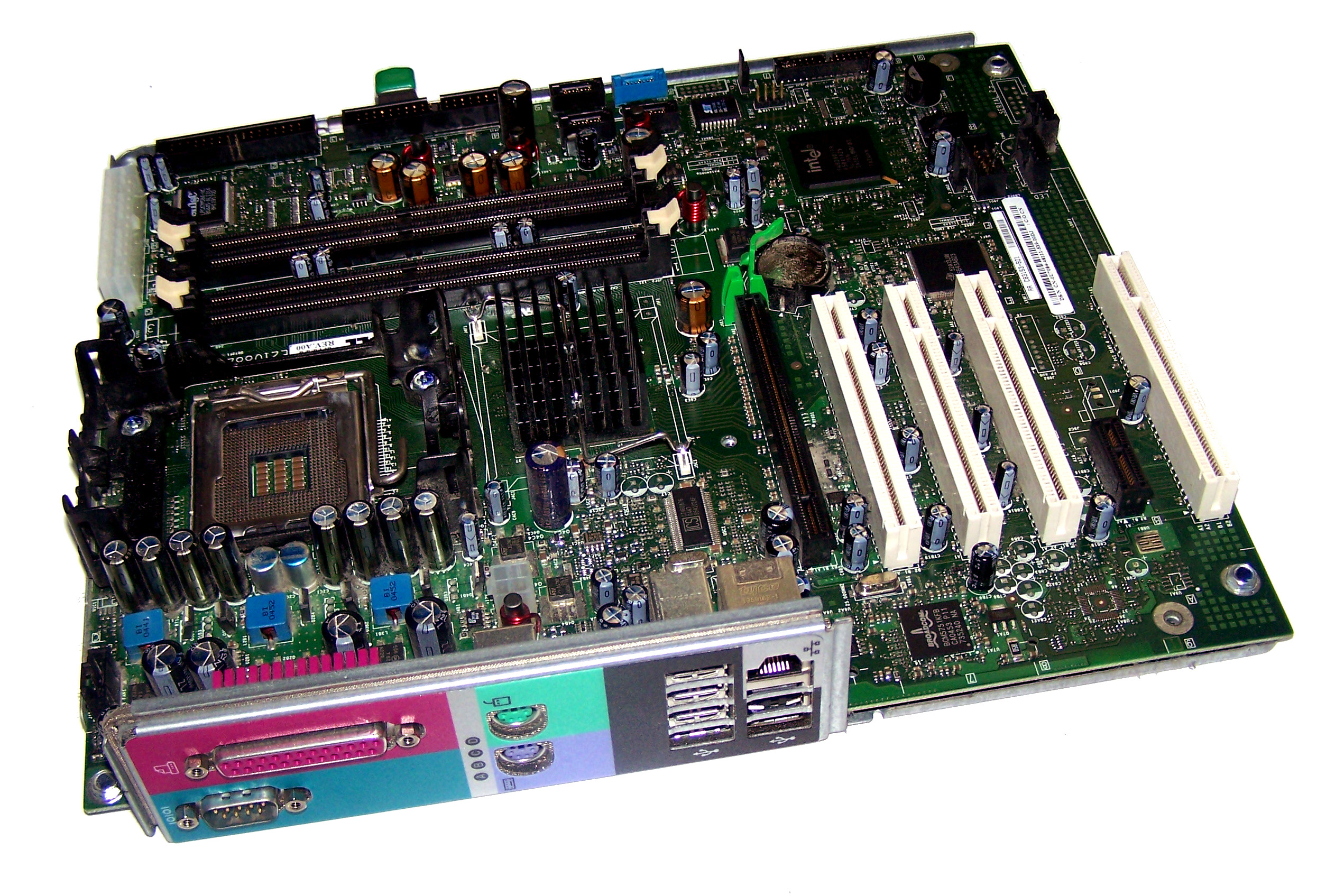 U7084 Dell Dimension XPS G4 P4 System Board W/O CPU W/Tray