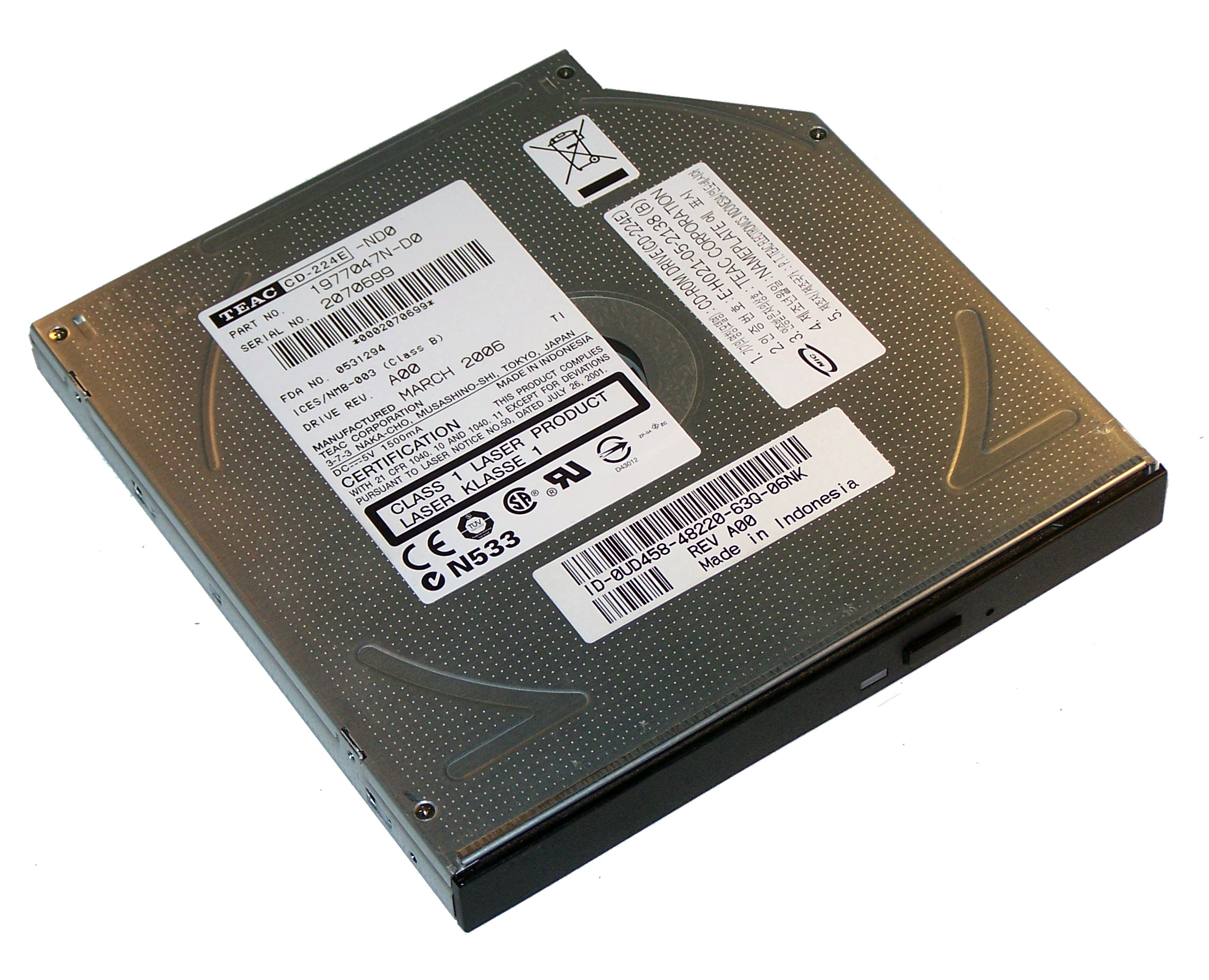 24X CD-ROM PE1650 1750 2650
