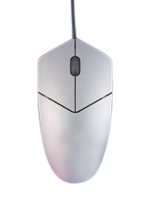 Vpr Ms200 Optical Mouse 2 Button With Center Scroll Wheel - Silver Wi