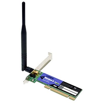 Linksys 2.4GHz 54Mbps Wireless-G PCI Adaptor