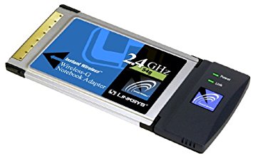Linksys WPC54G v1.2 Wireless-G Notebook Adapter 802.11g WiFi PCMCIA