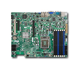 Supermicro X8SIE-F Motherboard LGA 1156 6x DDR3 DIMM slots