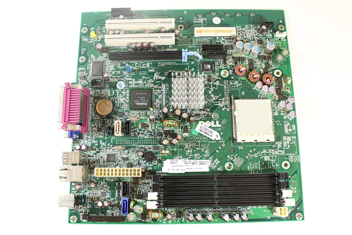 Yp806 Dell Motherboard System Board for Optiplex 740 Mini Tower Smt